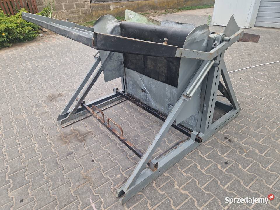 Wywrotnica skrzyniopalet 120 ziemniak cebula Bielsk Podlaski