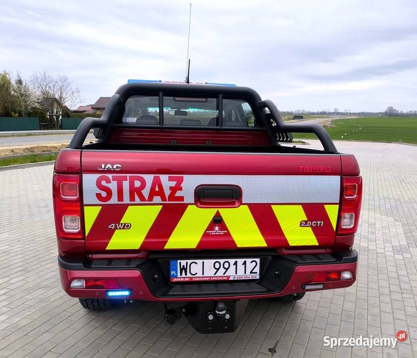 Jac T8 Pro 20 SPECJALNY Strażacki Pożarniczy 4x4 Rok produkcji 2025 Ciechanów sprzedam