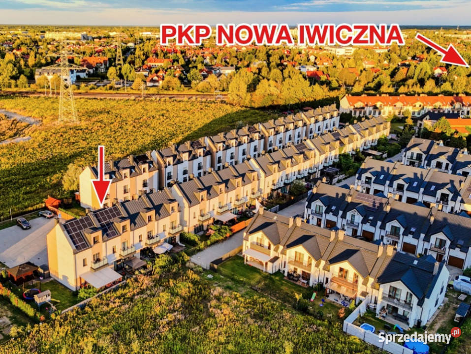 Nowoczesny dom 104 m2 Fotowoltaika PKP Zgorzała mazowieckie