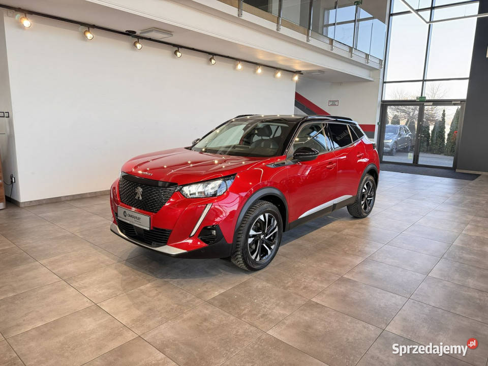 Peugeot 2008 Allure Premiere 12PT 130 M6 2020 r Rok produkcji 2020 Myślenice