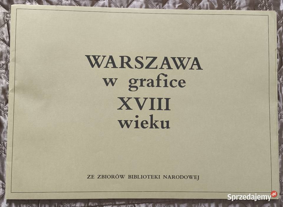 Warszawa w grafice XVIII wieku