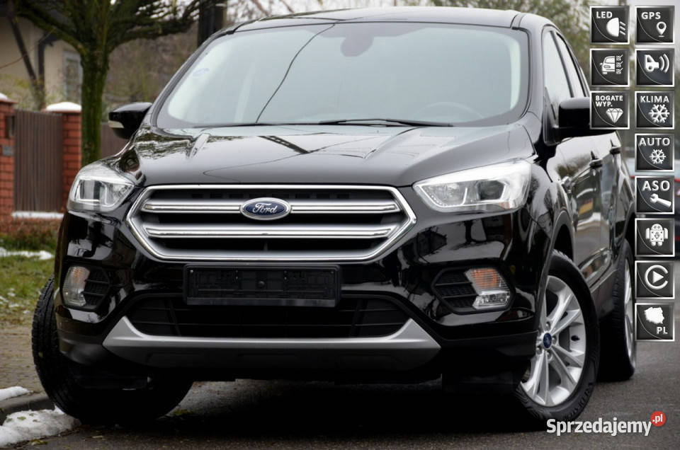 Ford Kuga Czarna Opłacona Titanium 15i 150 111 1500cm3 Kutno
