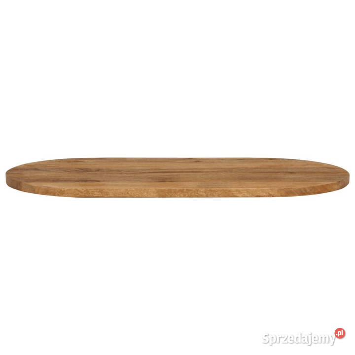 Blat stołu 120x60x25 owalny lite drewno mango mazowieckie Warszawa