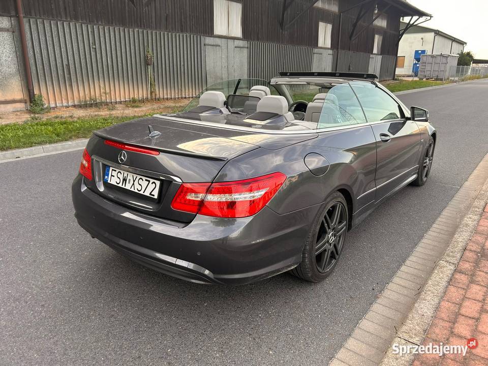 E klasa W207 cabrio lubuskie