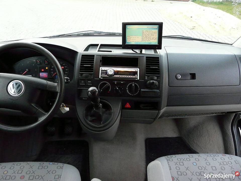 VW TRANSPORTER T5 19 TDI 105 Długi Klima 5 immobilizer Volkswagen świętokrzyskie Kielce