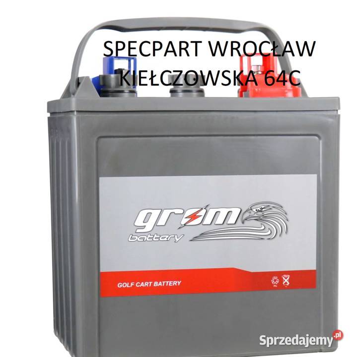 NOWY Akumulator trakcyjny GROM 6V 225Ah Wrocław