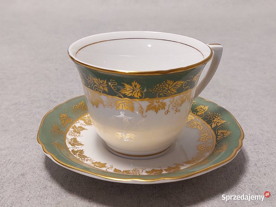 ROYAL WORCESTER ARUNDEL Mokka Duet Filiżanka Antyki