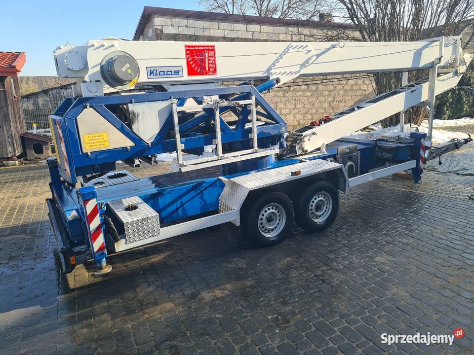 Dżwig ciesielski klaas 19 28 bocker Dźwigi, podnośniki