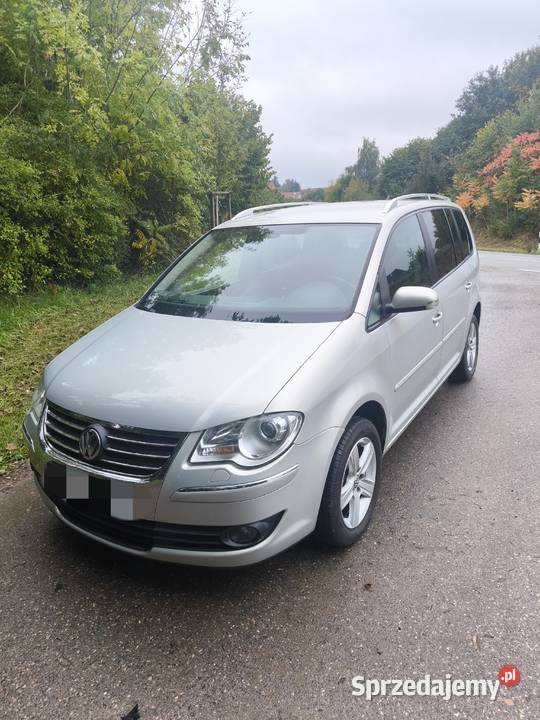 Touran 1t2 20 TDI BMM DSG 140 2008 Volkswagen dolnośląskie Głogów