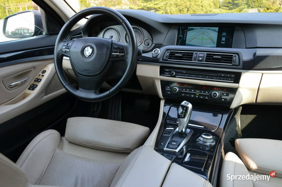 BMW 520 20d 163 Skóry Komforty Masaże F10 mazowieckie Ostrów Mazowiecka sprzedam