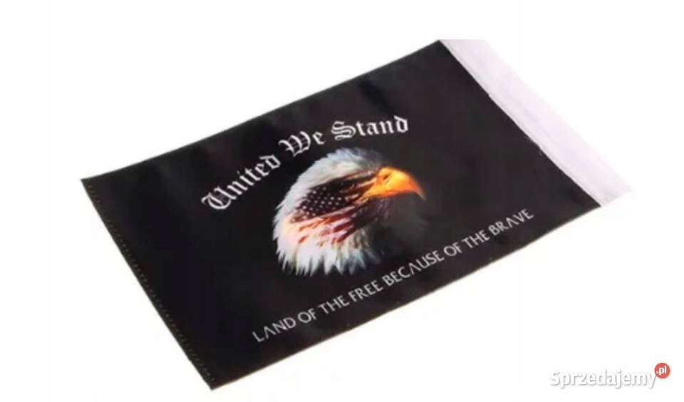 Maszt chromowany z flagą na motocykl jacht rower Sosnowiec