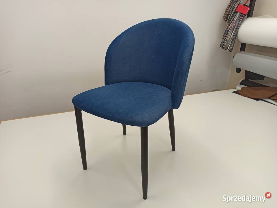 Krzesło tapicerowane do jadalni salonu pokoju 87cm