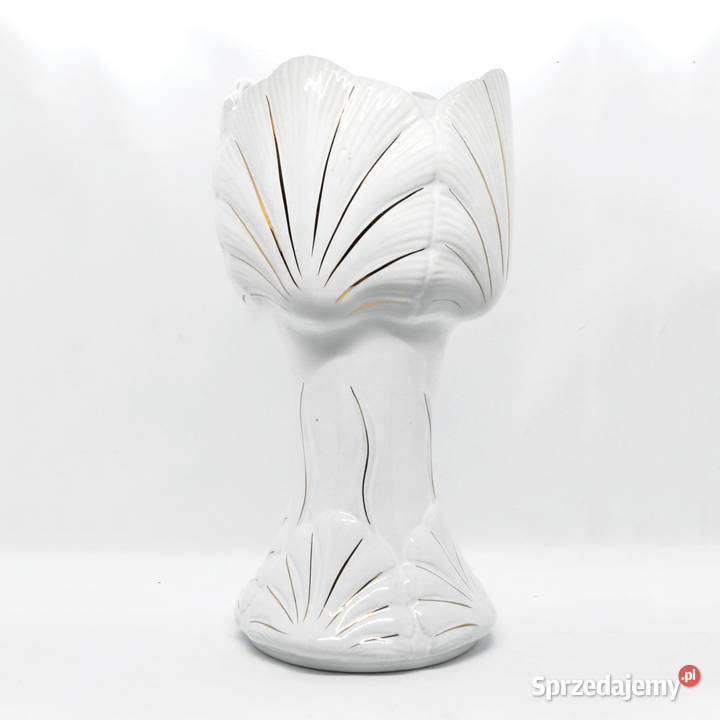 Duży porcelanowy wazon donica Bogucice Polska Warszawa