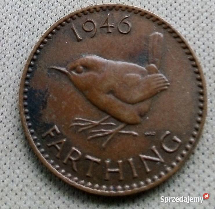 WIELKA BRYTANIAFARTHING1946 r 2