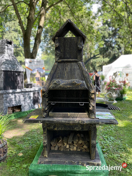 Grill betonowy Forkos K11 IMITACJA DREWNA NOWOŚĆ