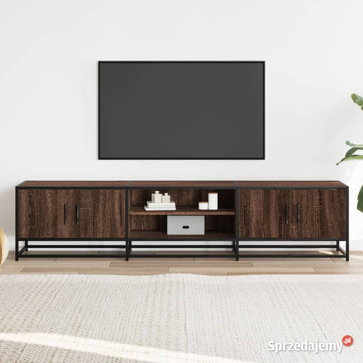 Szafka pod telewizor brązowy dąb 180x35x41 Warszawa sprzedam