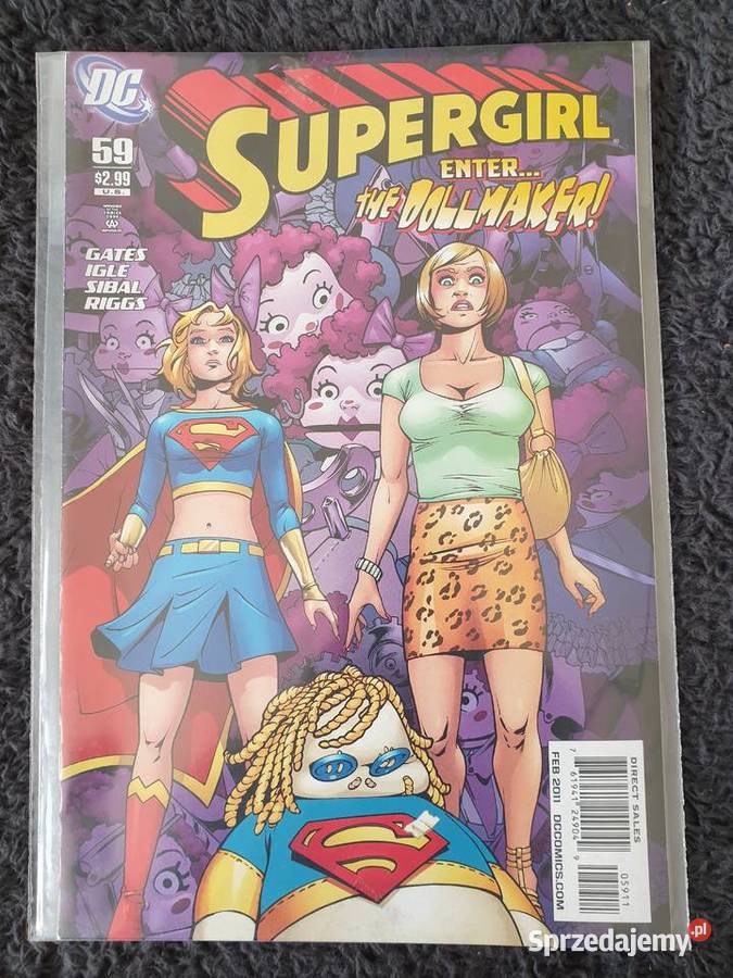 Supergirl Day Of The Dollmaker 2 komiksy DC USA Superbohaterowie