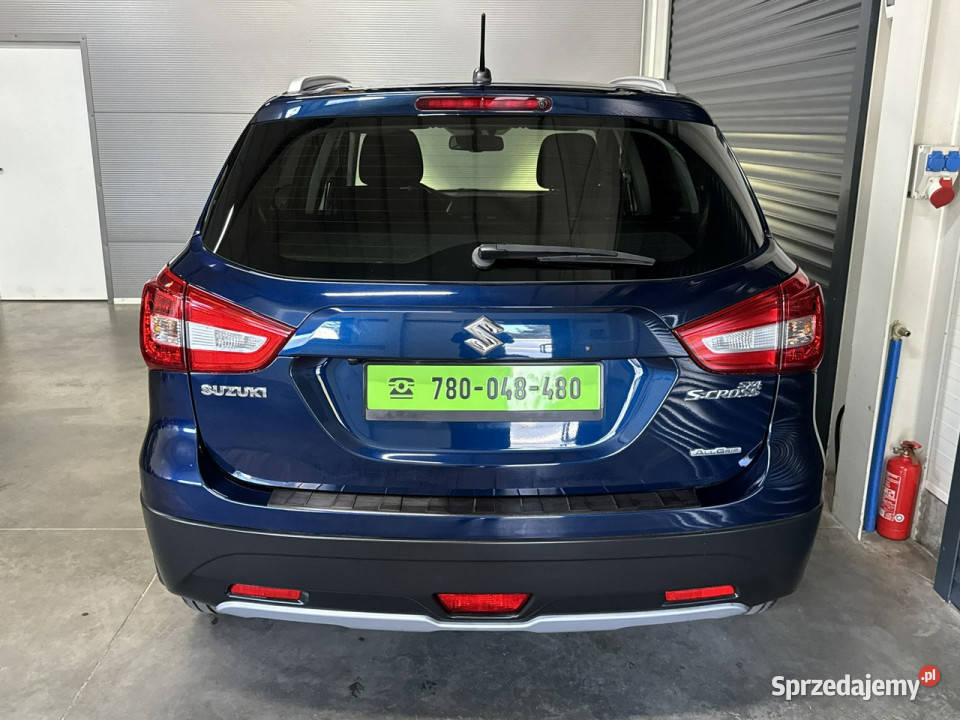 Suzuki SX4 SCross 4x4 90tyśkm salon Polska granatowy Chechło