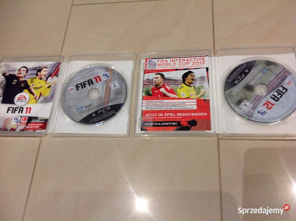 GRA 3 FIFA 11 FIFA 12 Nowa Sól sprzedam
