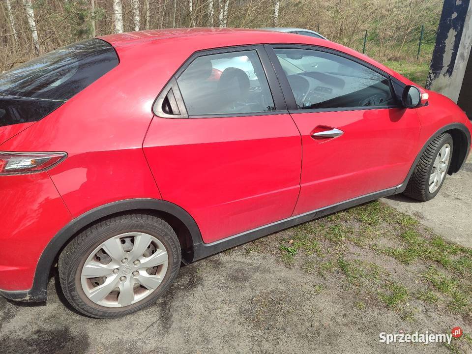 Honda Civic 14 automat 2010 czerwony Zielona Góra
