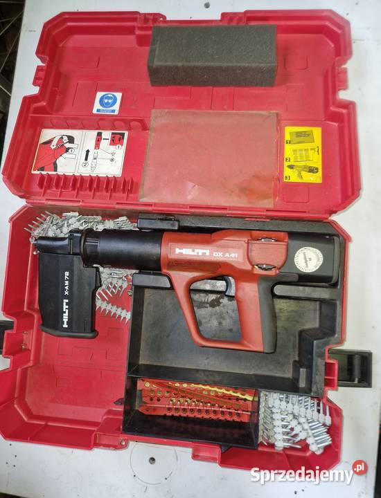 Osadzak prochowy HILTI DX A40 z magazynkiem Kraśnik