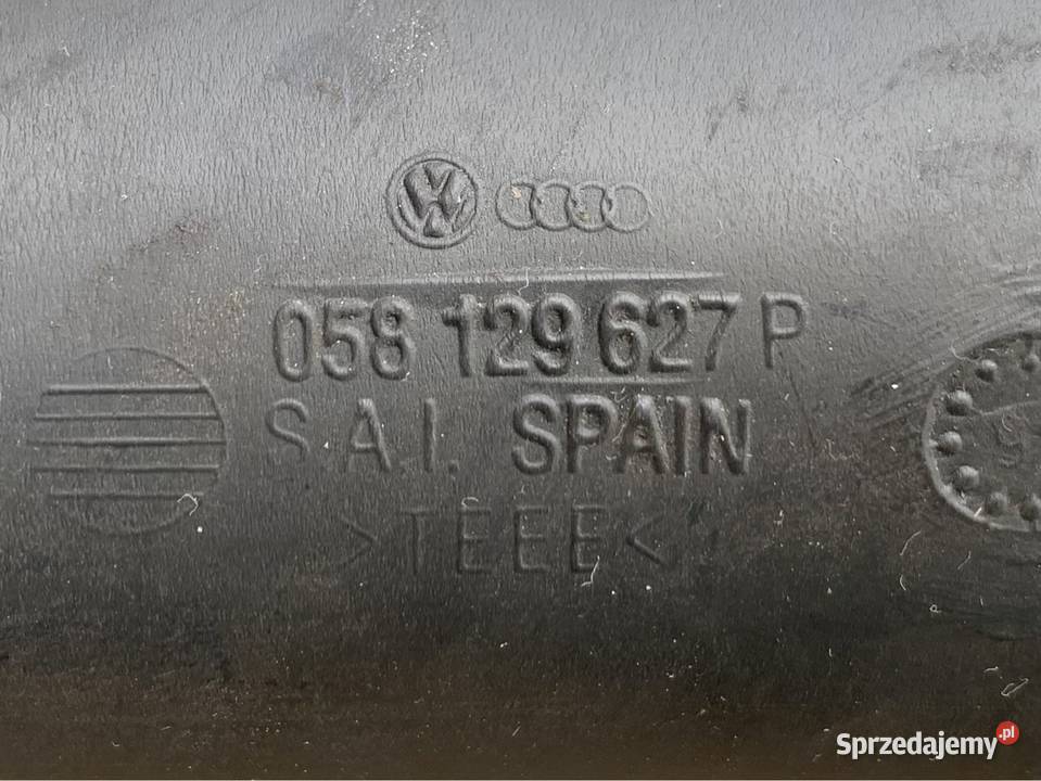 058129627 rura dolot powietrza Vw passat b5 Przewody powietrza Szczecin