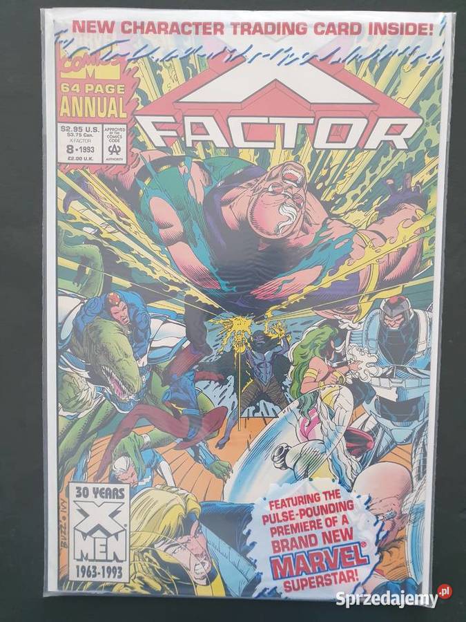 XFactor Annual 5 komiksów Marvel USA 19901994 Gdynia