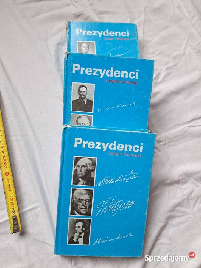 Prezydenci trzy tomy komplet Prezydenci Longin Brzesko