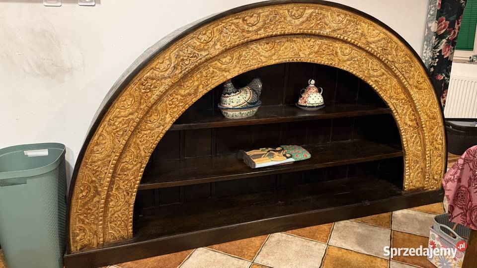 Biblioteczka drewniana kolonialna Regały Warszawa