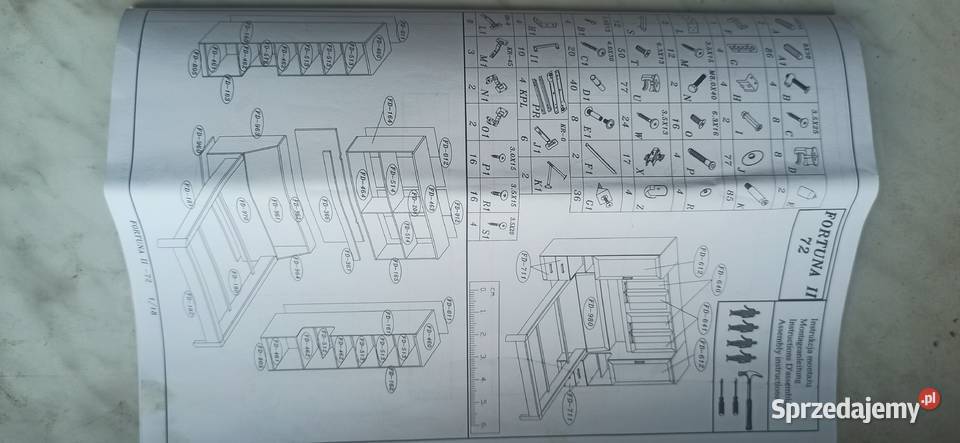 Meblościanka Fortuna II72 60cm