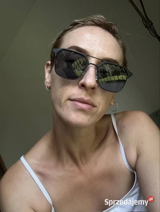 1 metalowe okulary czarne unisex Warszawa