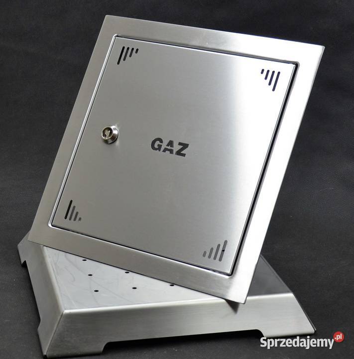 Drzwiczki rewizyjne gazowe 300x300 INOX BF Bochnia