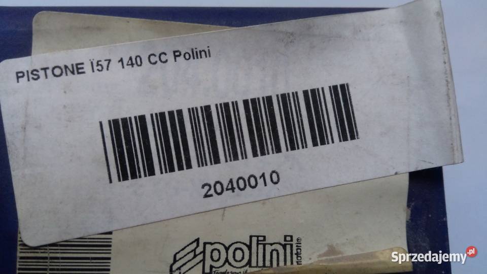 TŁOK POLINI 57 mm 140ccm PIAGGIO VESPA 50 ET3 PK podlaskie Bielsk Podlaski sprzedam