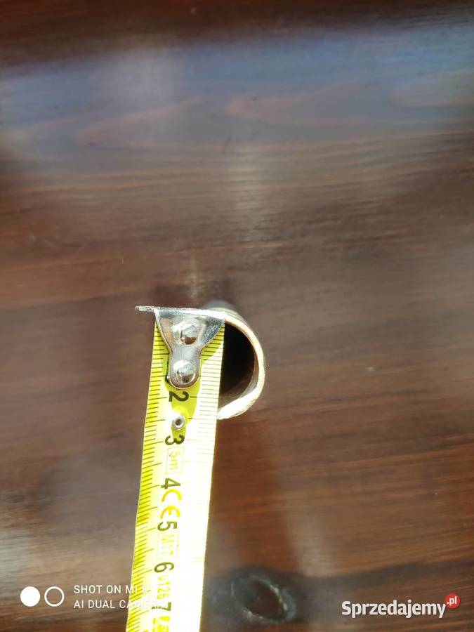 Mosiężna kolumna lampy naftowej małopolskie Kraków