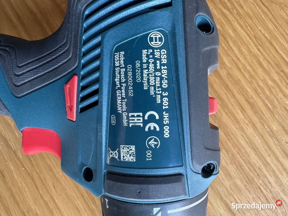 Wkrętarka wiertarka Bosch GSR 18V50 professional Dąbie