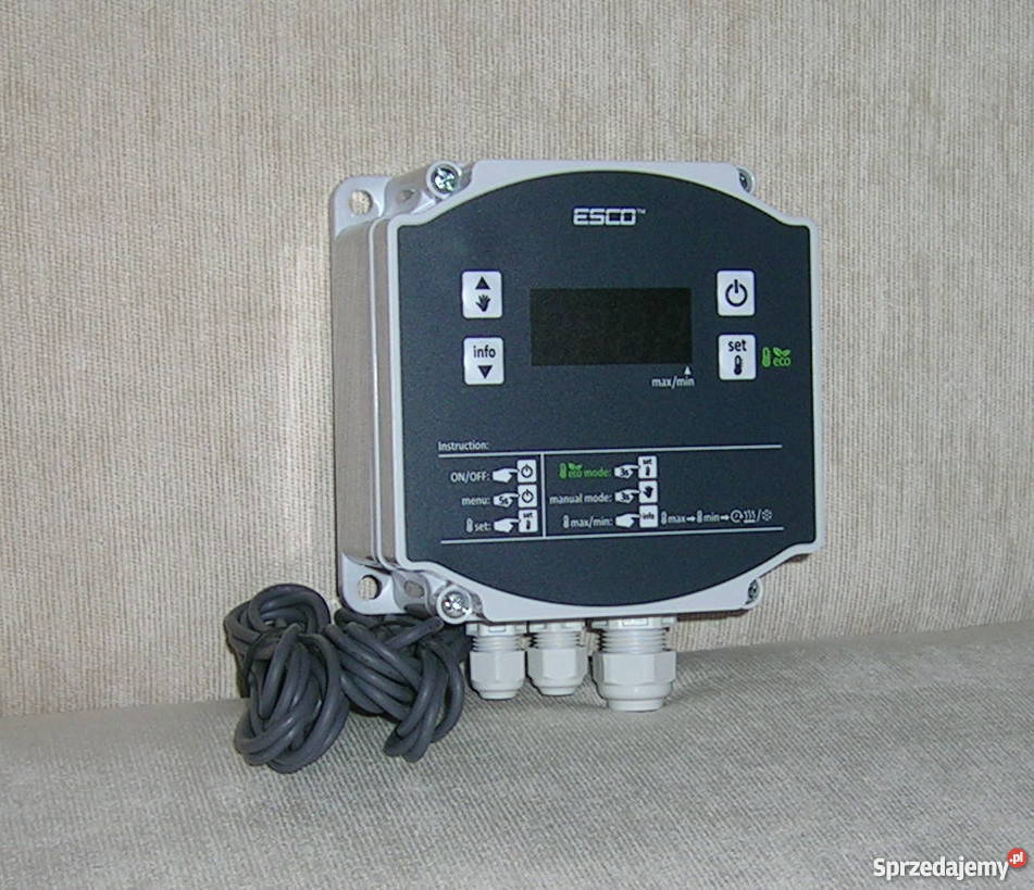 Termometr 3 kanałowy 50150stC hermetyczny 230VAC Wyszków