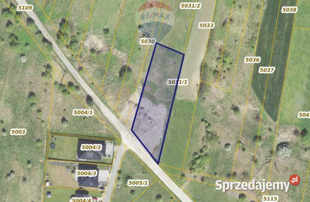 Działka budowlana Chruszczobród gmina Łazy