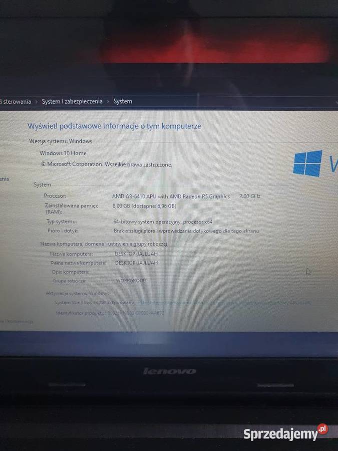 Laptop Lenovo g50 Konopiska