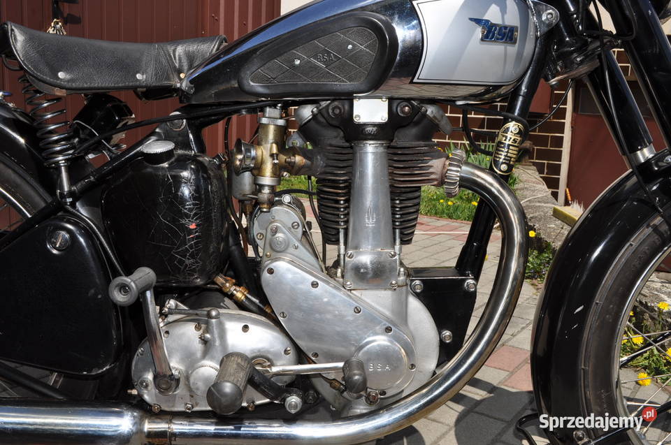 BSA B33 500 1947r Rzeszów