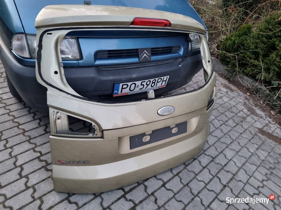 Ford S Smax Klapa Tył 3 stop tapicerka klapy tył Rok produkcji 2012 małopolskie Skawina