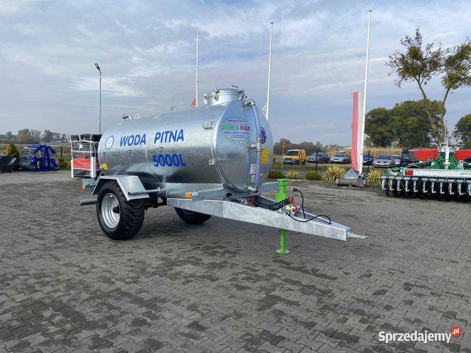 Beczkowóz do Wody Pitnej 5000 L mazowieckie Będzymin
