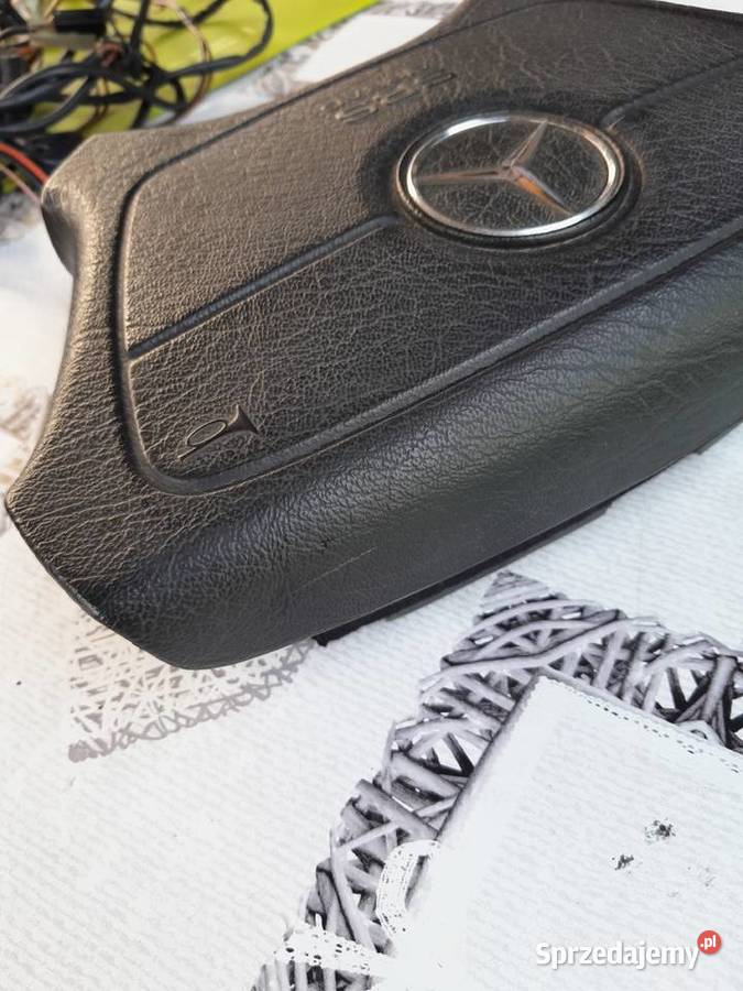 Mercedes W202 W210 W124 poduszka kierowcy czarna Poduszki powietrzne Gdańsk