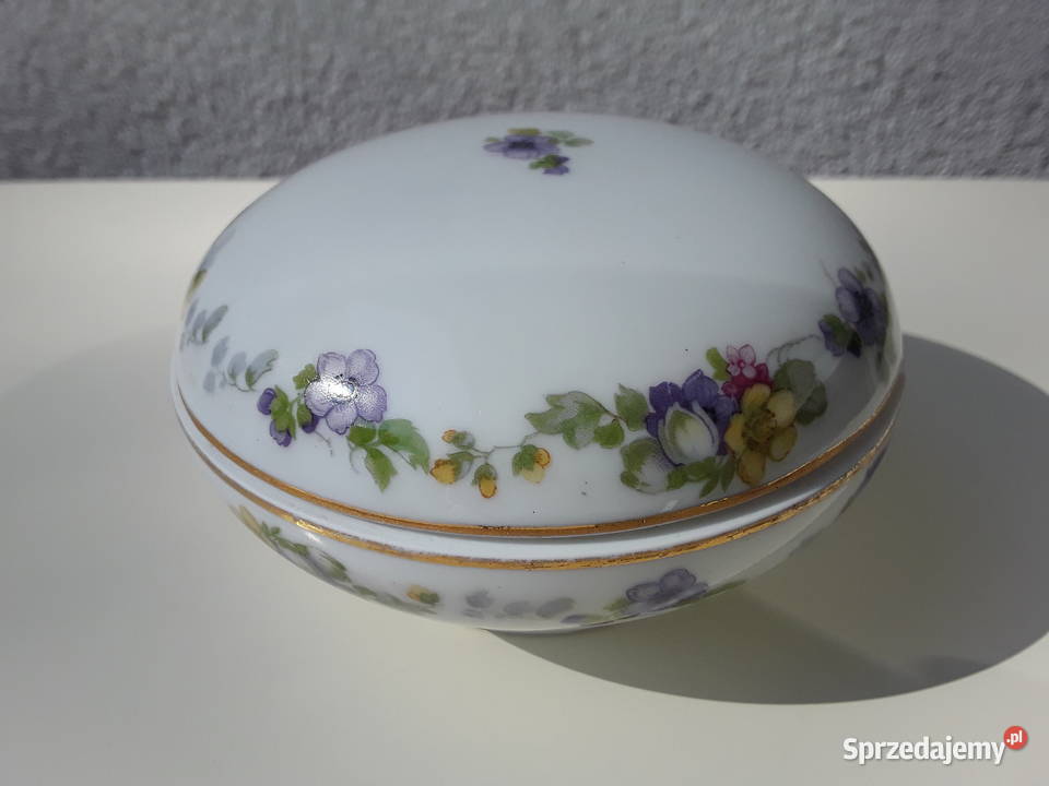 Porcelanowe puzderko sygnowane Shyres Bavaria mazowieckie Warszawa sprzedam