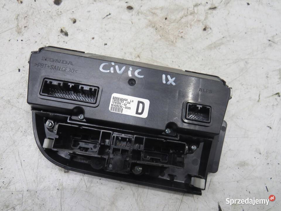 PANEL KLIMATYZACJ EU CIVIC IX 79600TV2G4