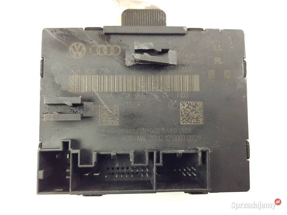 MODUŁ 4G8959795J DRZWI AUDI A6 C7 osobowe Lipno sprzedam