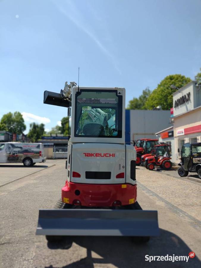 Minikoparka Takeuchi TB325R wersja V3 25 tony śląskie Częstochowa