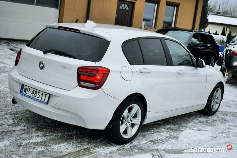 BMW 116 16D Klima 209 2013r F20 2011 ESP BMW Płock sprzedam