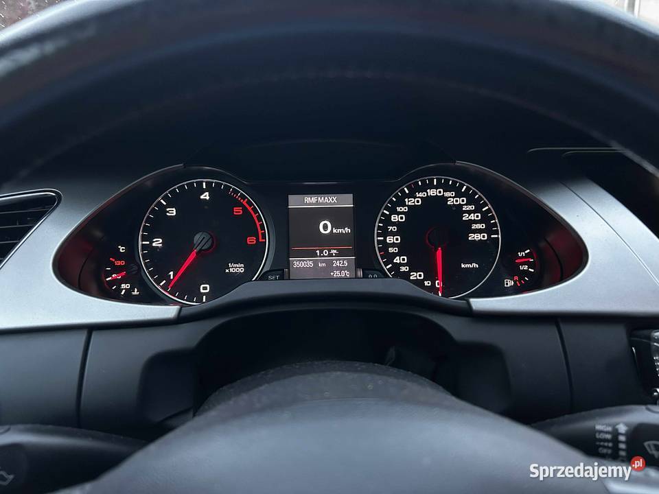 Piękne perłowe Audi A4 B8 wspomaganie kierownicy Włocławek