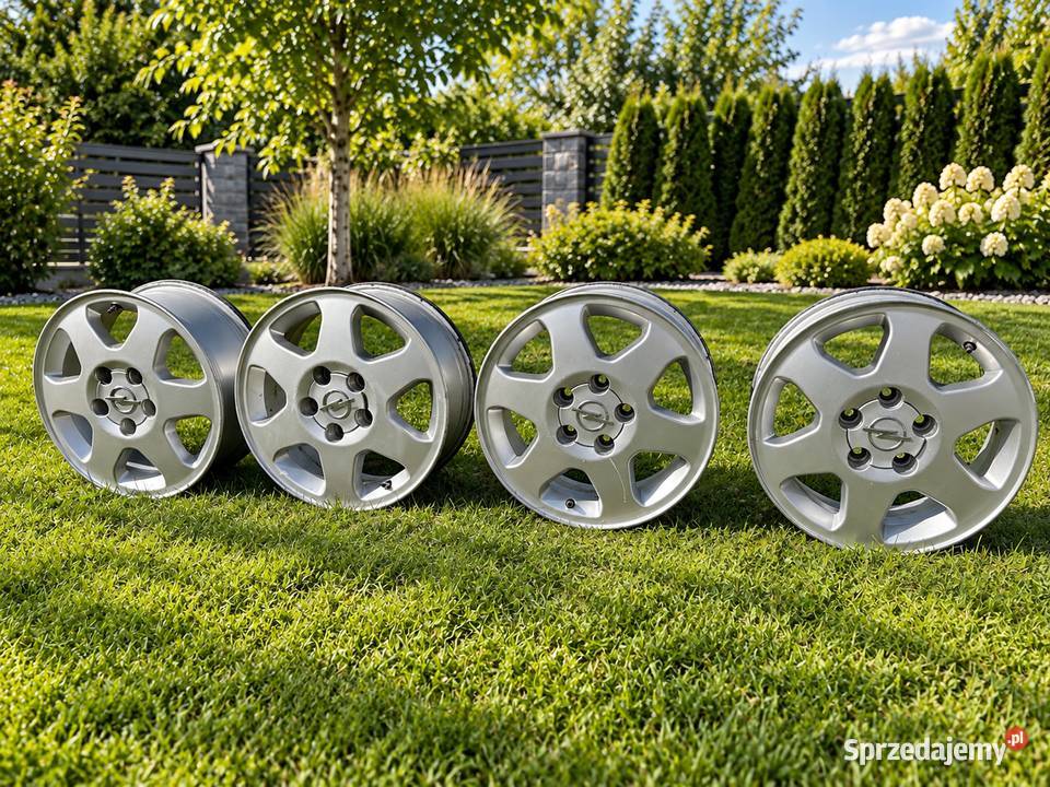 Oryginalne felgi aluminiowe Opel 15 6Jx15 ET43 Łańcut sprzedam