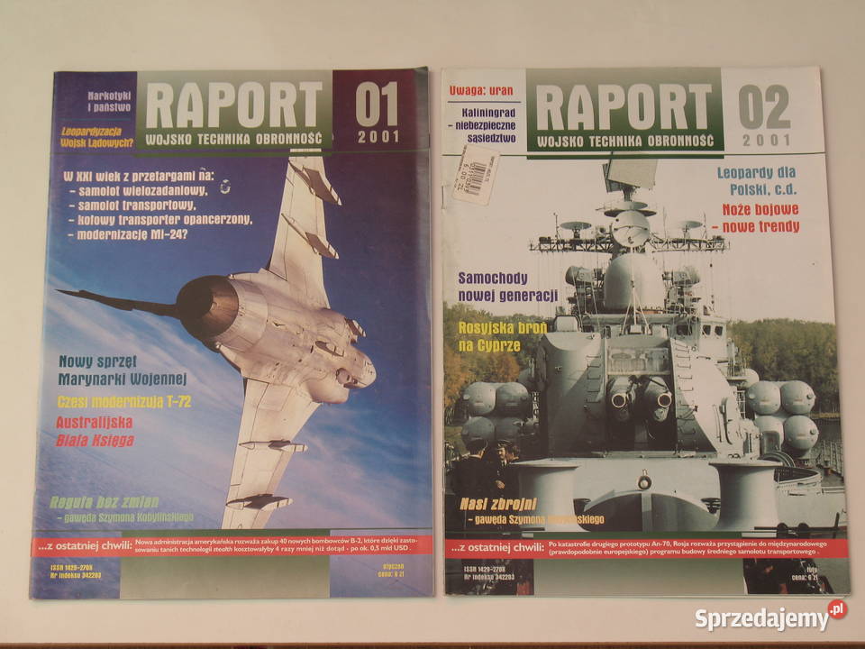 Raport WTO kompletny rocznik 2001 sprzedam